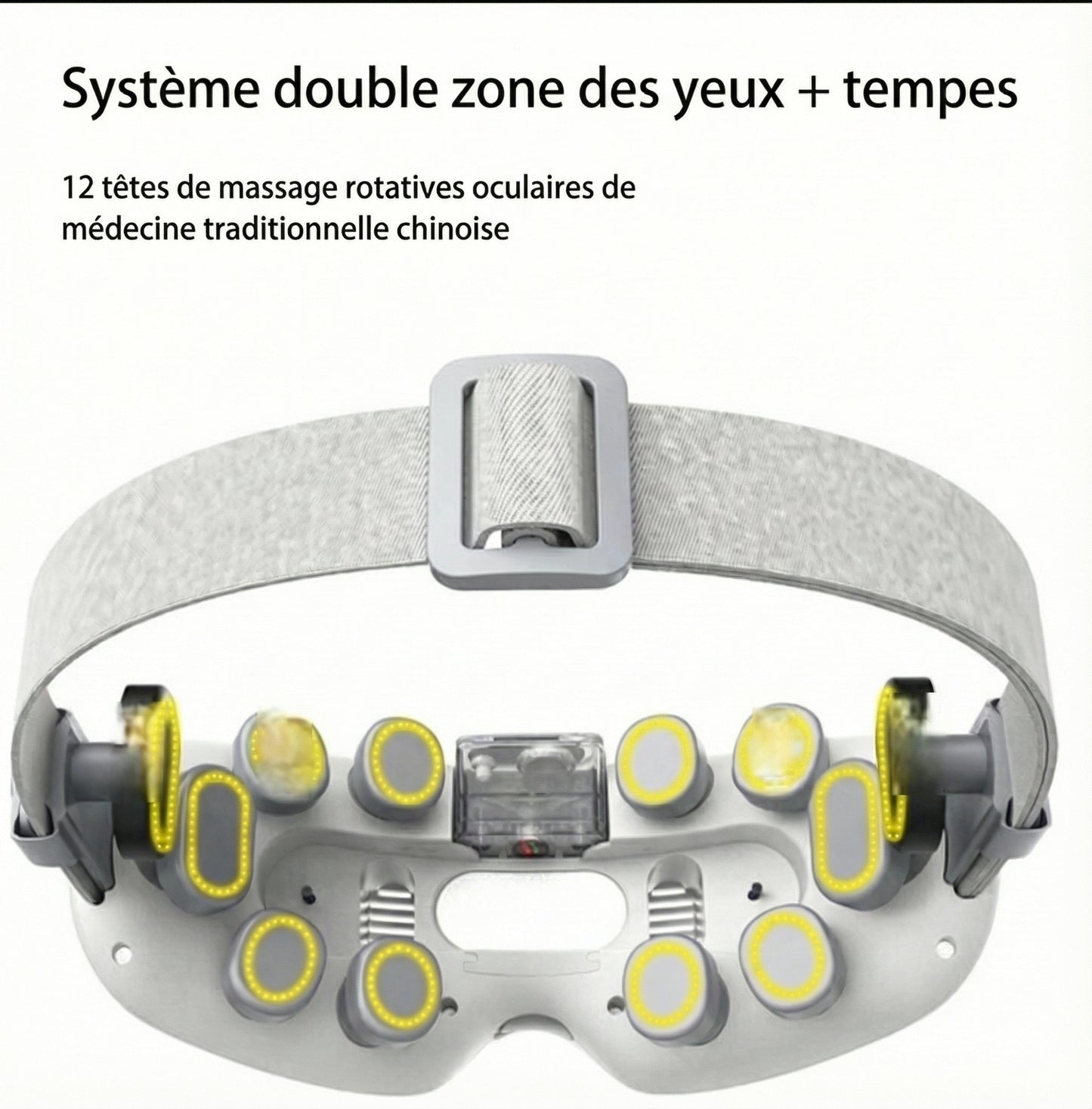 Masseur Oculaire Vibrant: Soulage Migraines & Fatigue