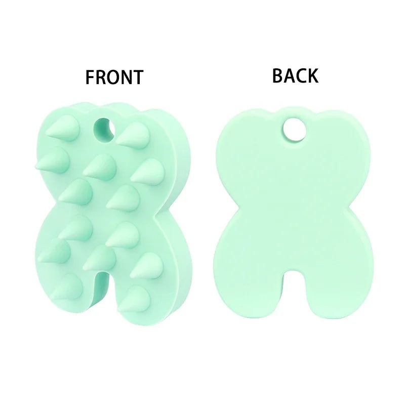 Masseur Cuir Chevelu pour Croissance & Anti-Pellicules 5-en-1