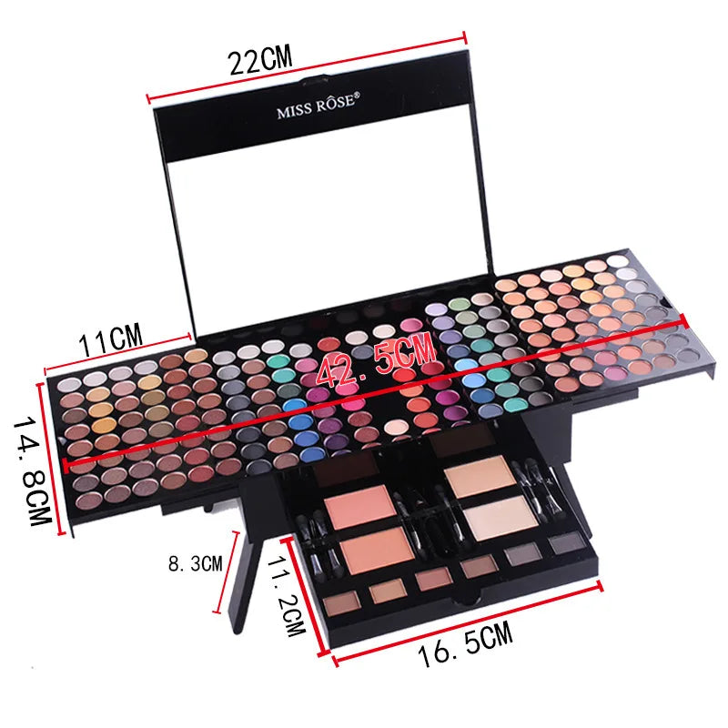 Coffret Maquillage: 180 Couleurs Pro pour Looks Infini