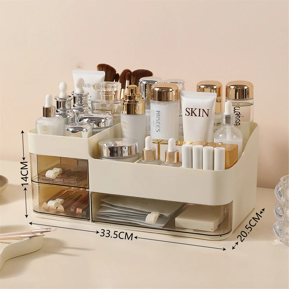 Boîte Cosmétique: Fini le Désordre, Miroir & Tiroirs Luxe